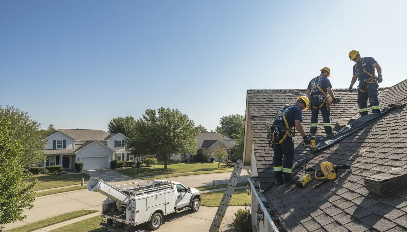 Storm Damage Roof Repair in Moses Lake, WA